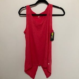 Pink Workout Crossback Tank